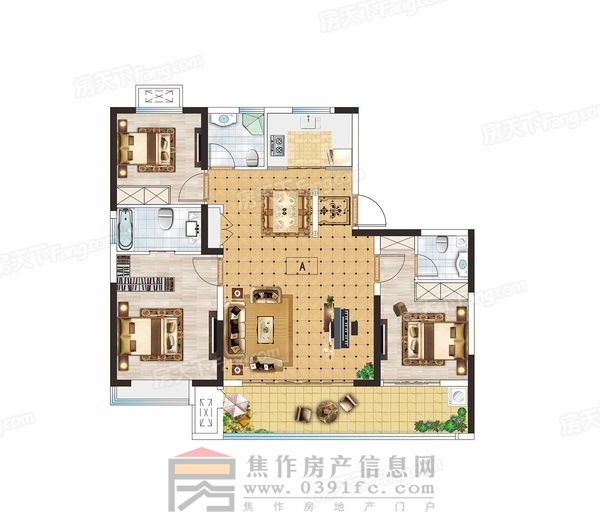 A户型-怡景126m2魔变3+1室2厅3卫.jpg
