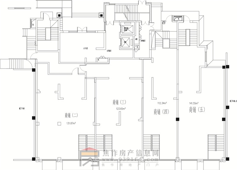 金德利公馆1#主楼商业2层