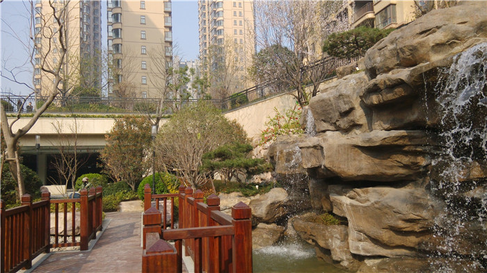 百大嘉苑小区景观图
