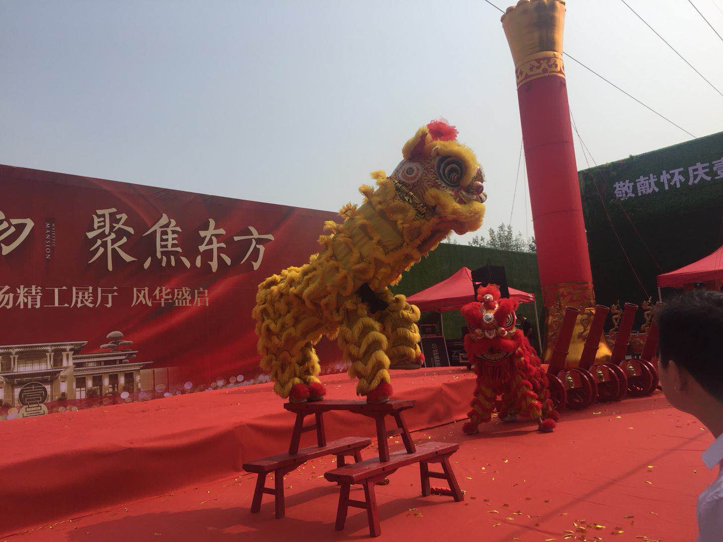 舞狮表演