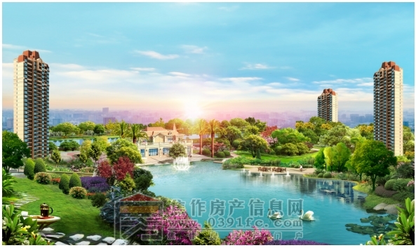 焦作恒大城 建筑面约83~150㎡观景高层户型大