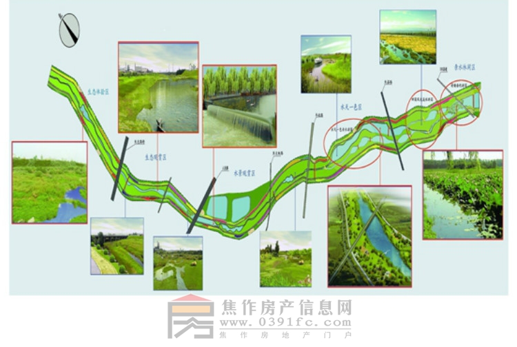 城市水系扮靓美丽焦作宜居之城在成型组图