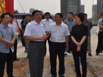 贾书君副市长一行到锦江商业广场视察调研