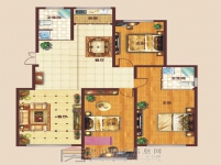 星凯国际城  三室两厅两卫 约136㎡