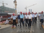 市人大常委会主任王明德等领导视察市重点项目建设情况