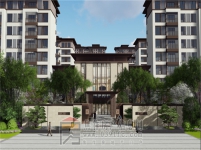 建业·春天里实景图