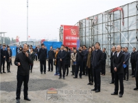 2016年10月24日 焦作市委书记王小平视察鸿运电子商务科技园