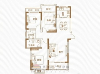 建业·公园里135㎡三室两厅两卫