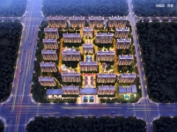 焦作建业·新筑鸟瞰图