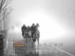 昨日河南再遇超长时间大雾 污染指数却在下降