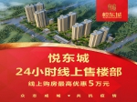中梁阳光城·壹号院购房享3000元抵3万元优惠
