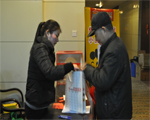 购房大学第四期活动签到现场