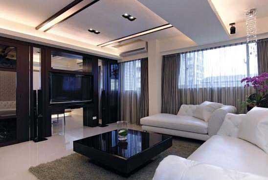 利用装修成吊棚之类,这要看层高是否允许;如果横梁位置适可,可以装修